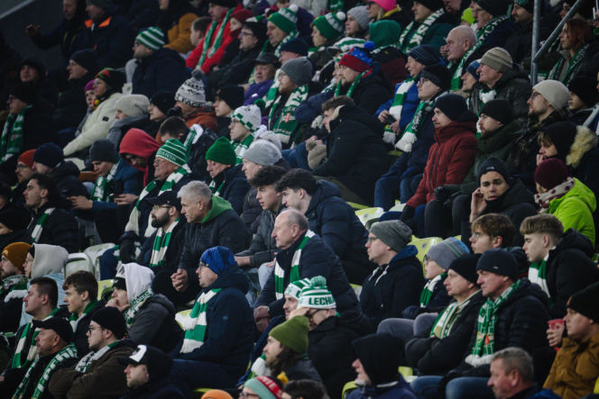 Lechia Gdańsk - Górnik Zabrze, zdjęcia kibiców i zawodników z meczu 18, kolejki PKO BP Ekstraklasy