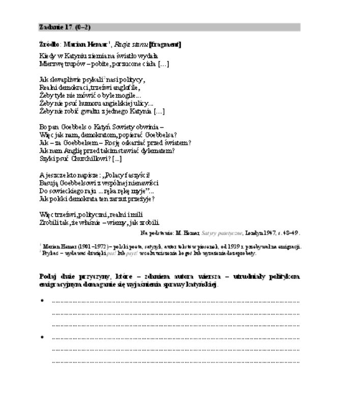 Matura rozszerzona z historii 2015 ARKUSZE s.20