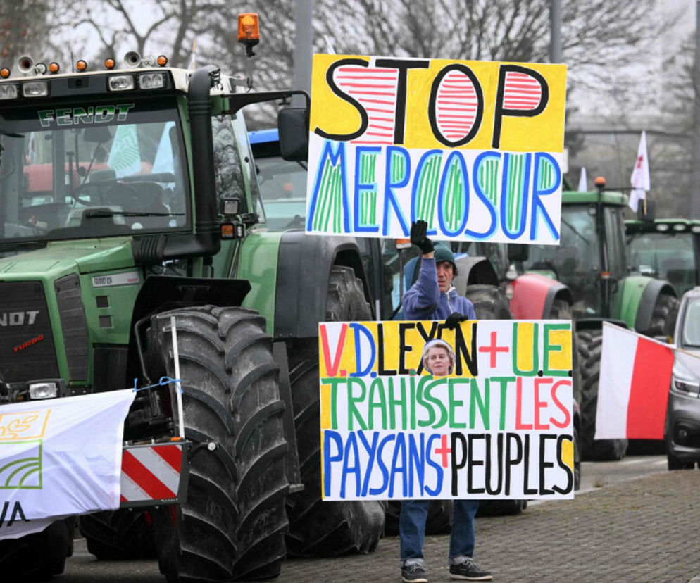 Wielkie protesty rolników w Europie! Zatrzymano Polaków