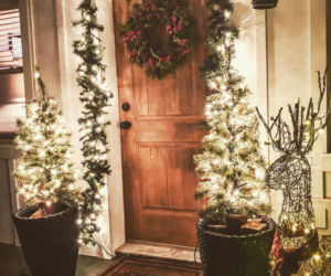 Świąteczna dekoracja zewnętrzna