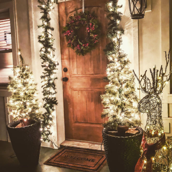 Świąteczna dekoracja zewnętrzna