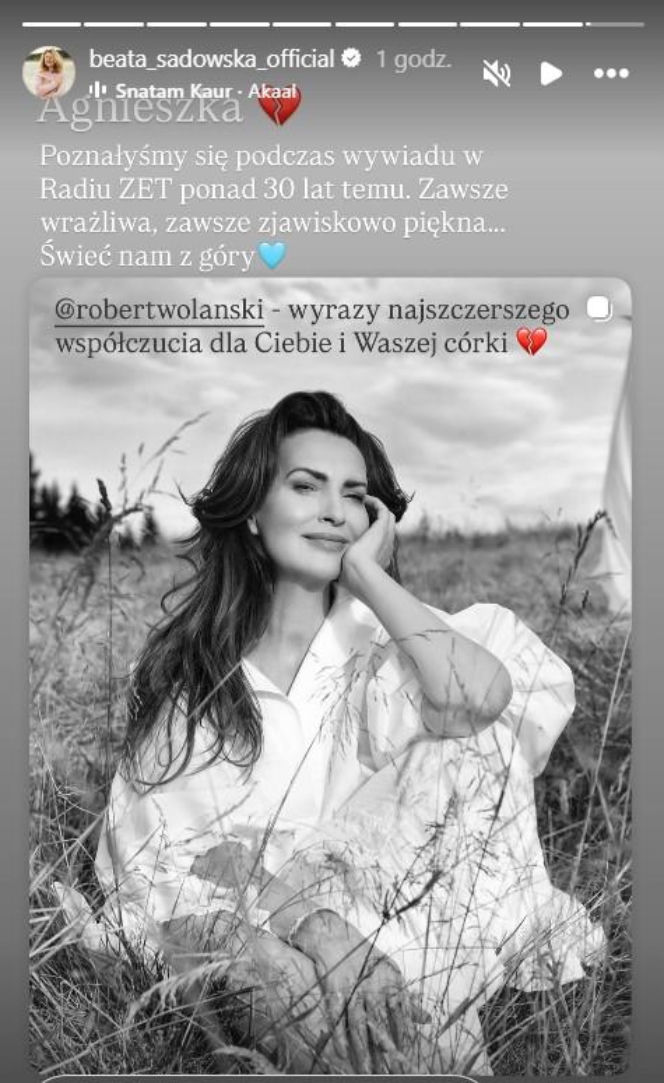 Gwiazdy żegnają Agnieszkę Maciąg