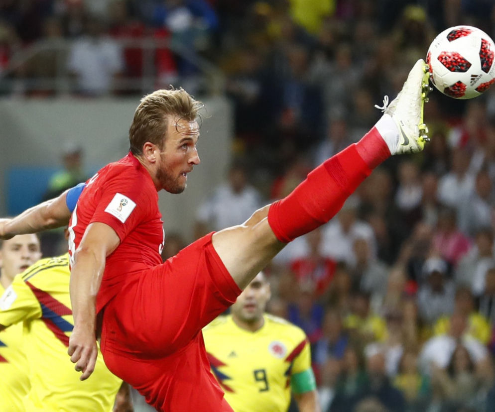 1/8 MŚ Rosja 2018: Kolumbia-Anglia: Harry Kane 
