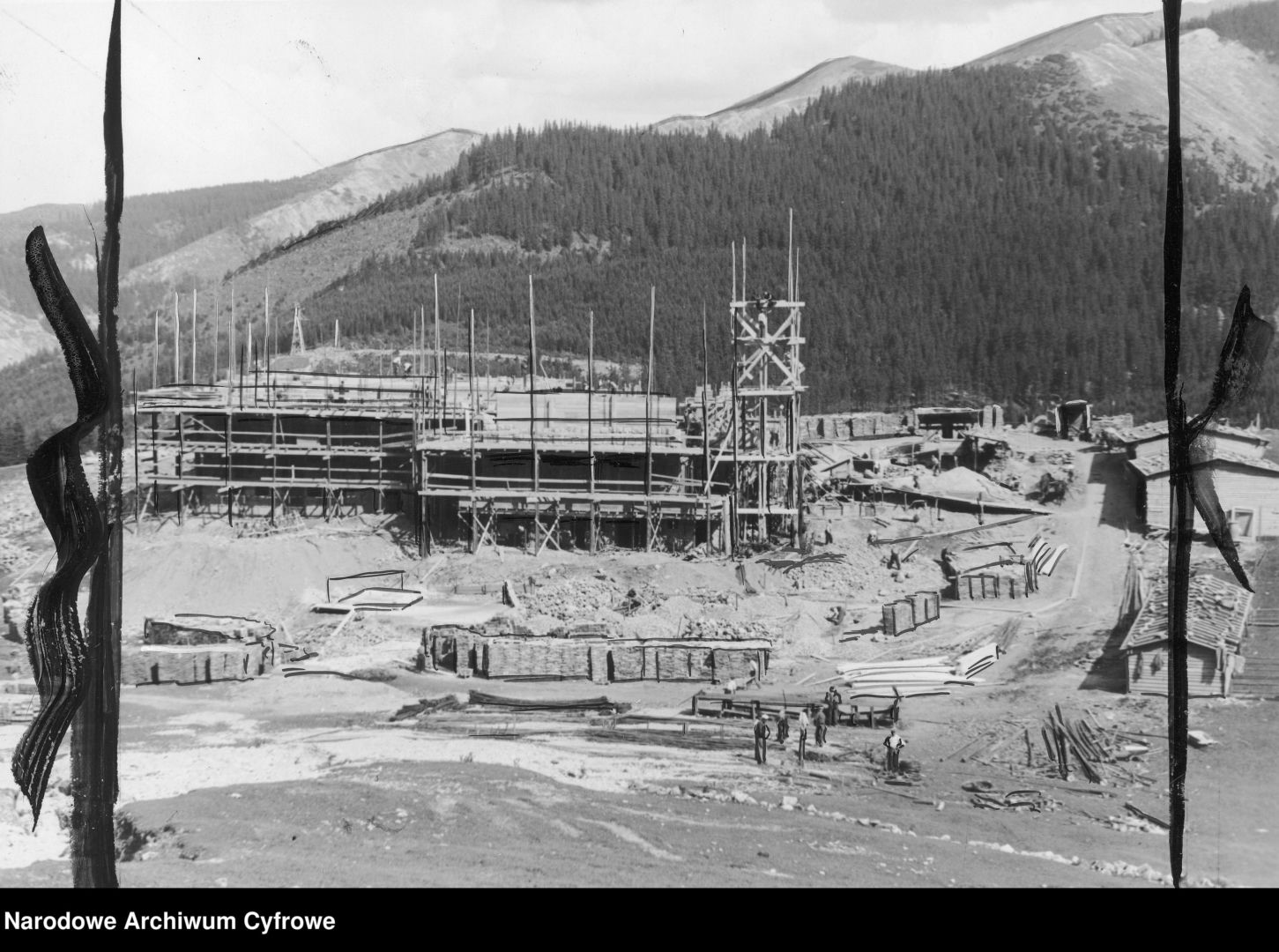 Budowa schroniska na Kalatówkach