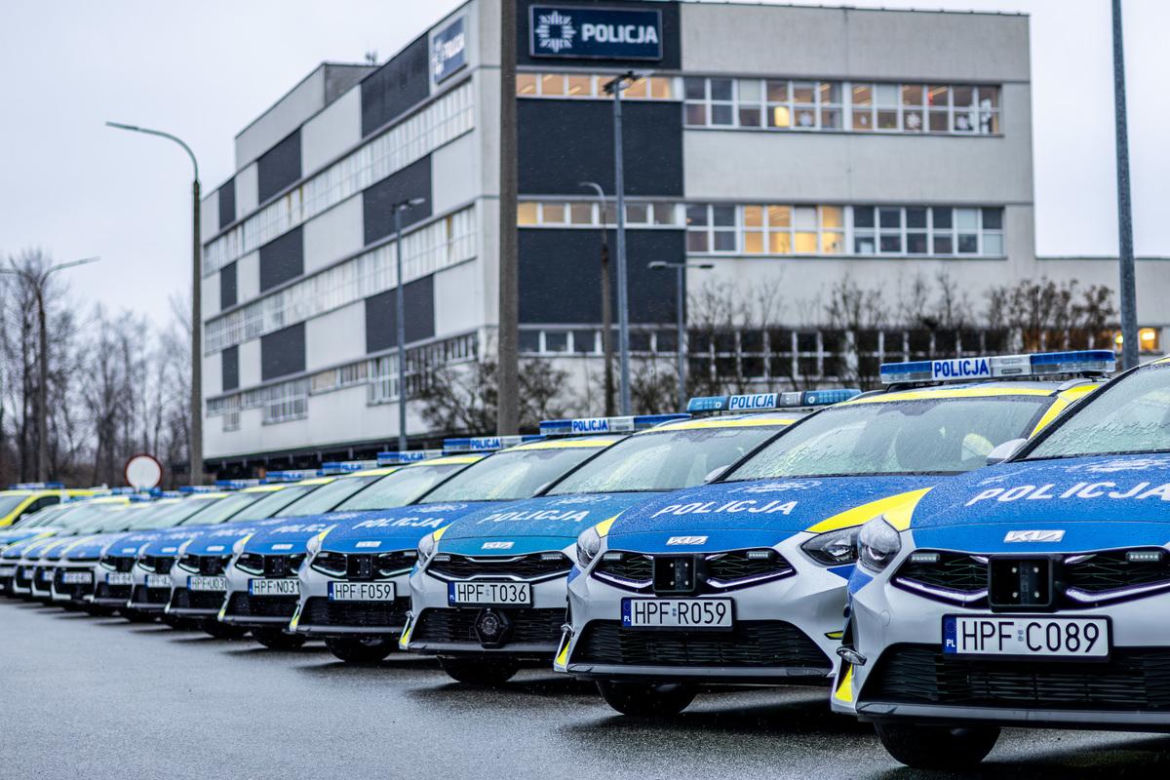 Nowe radiowozy łódzkiej policji