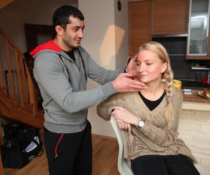 Mamed Chalidow z żoną Ewą