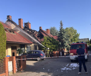 Pożar w Przecławiu