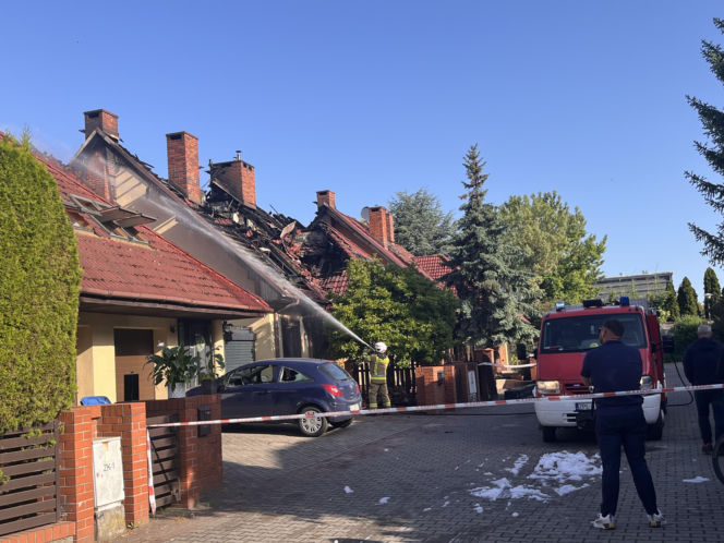 Pożar w Przecławiu