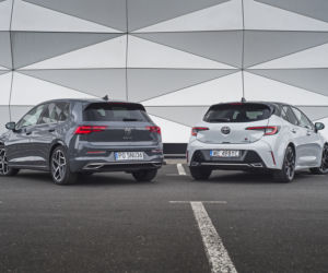 Toyota Corolla GR Sport 2.0 Hybrid Dynamic Force 184 KM e-CVT vs. Volkswagen Golf 8 1.5 eTSI 150 KM Style DSG7