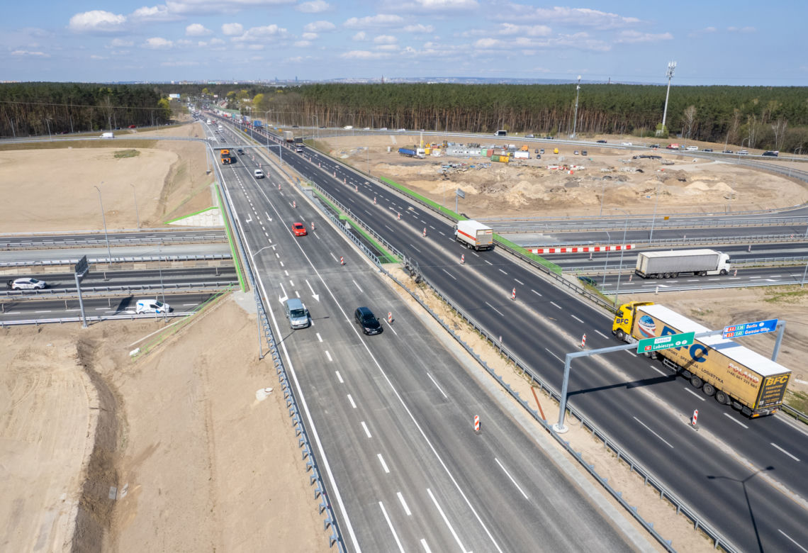 Nowy wiadukt na węźle Kijewo otwarty dla ruchu