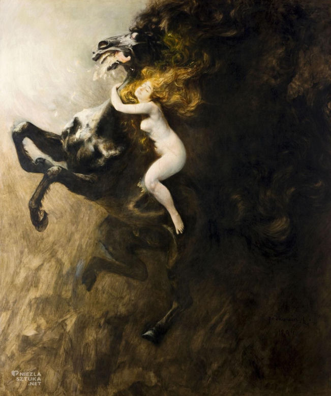 Władysław Podkowiński, "Szał" (1894)