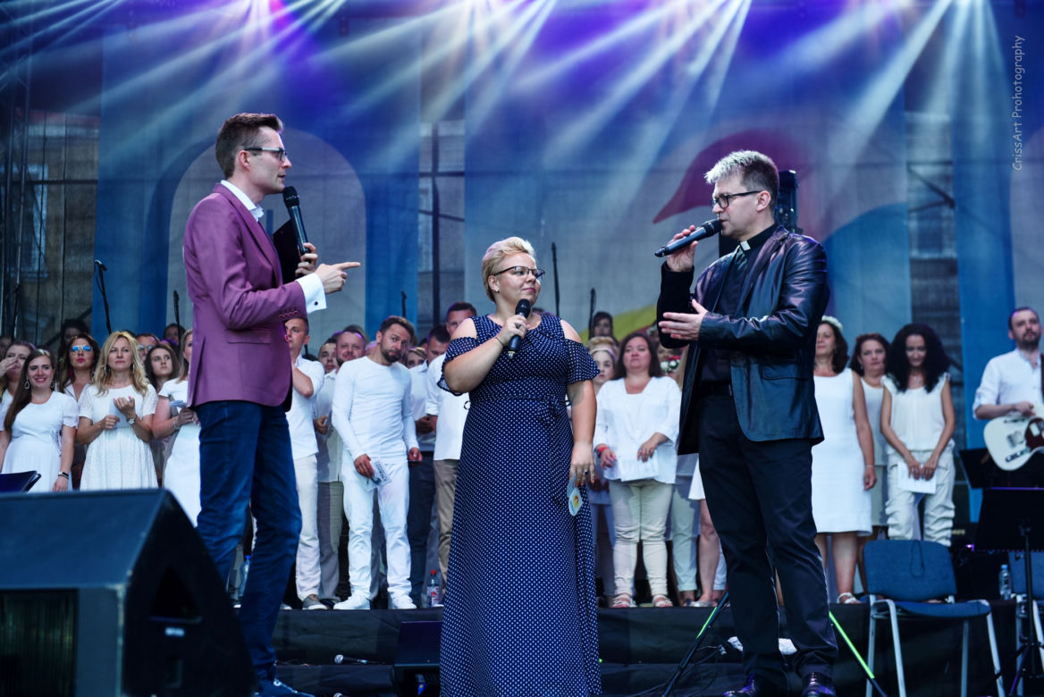 Koncert Chwały w Lublinie. Tłumy na Placu Zamkowym w Boże Ciało