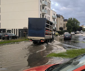 Podtopienia na Gronowie
