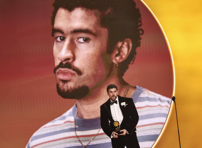 Bad Bunny na gali Grammy 2026