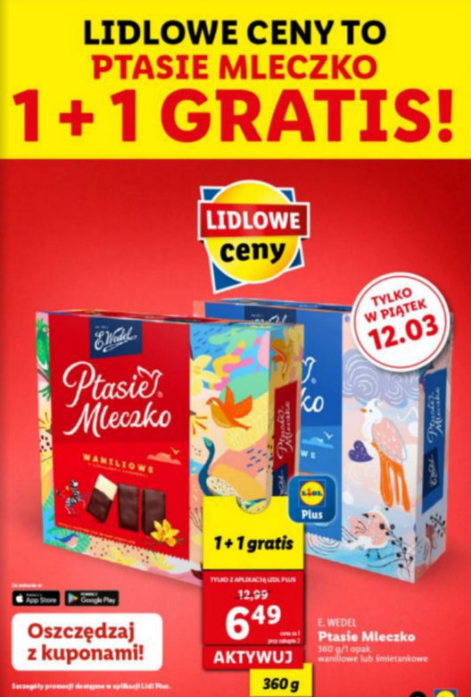 Ptasie Mleczko za darmo