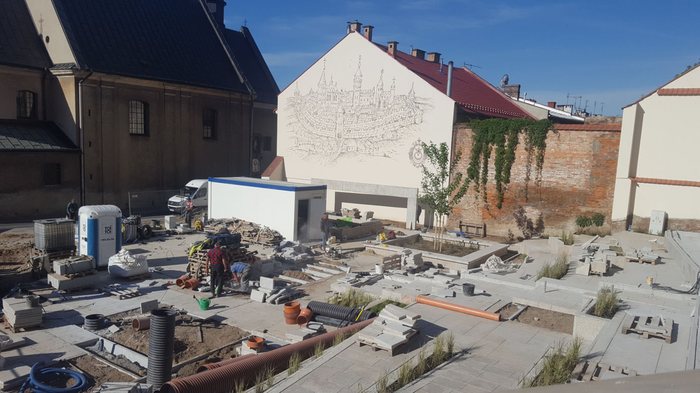 Prace przy skwerze mają się zakończyć 30 czerwca
