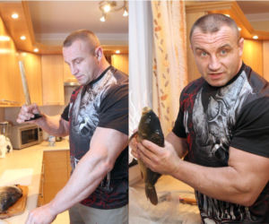 Mariusz Pudzianowski vs. karp