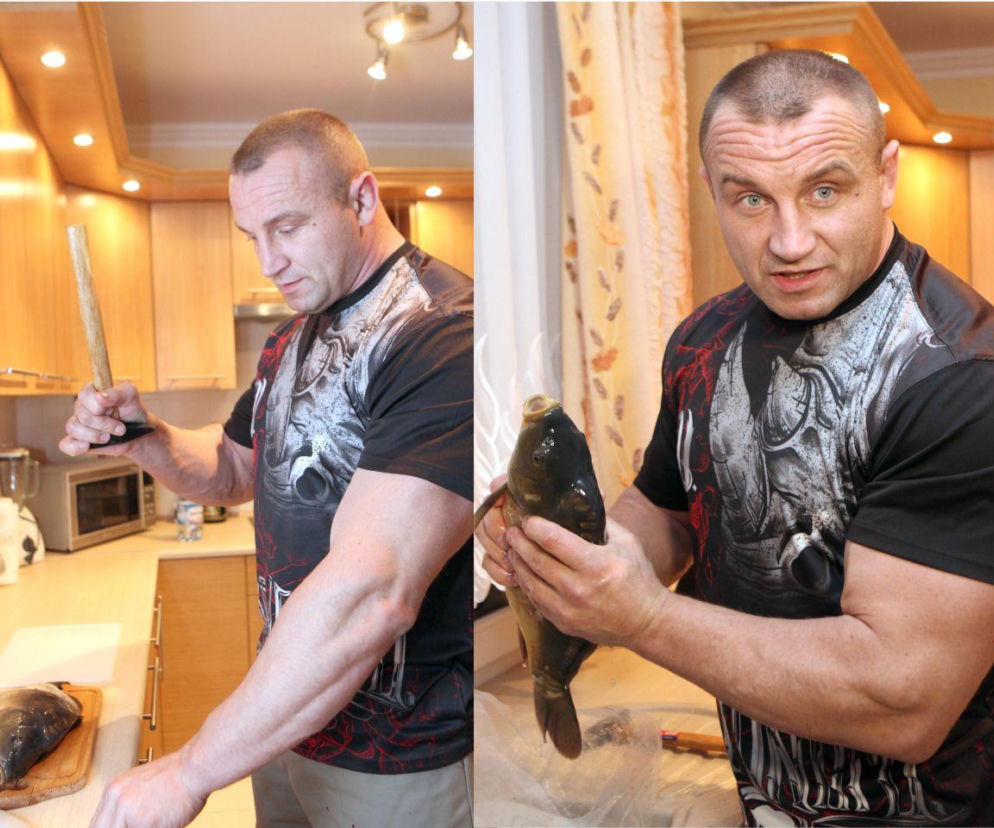 Mariusz Pudzianowski vs. karp