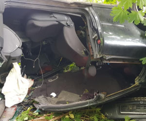Wypadek w  Boniowicach. 21-latek i 12-latek zostali ciężko ranni