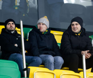 GKS Katowice - Pogoń Szczecin, zdjęcia kibiców i zawodników z meczu 17. kolejki PKO BP Ekstraklasy