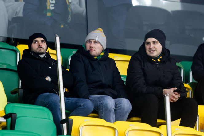 GKS Katowice - Pogoń Szczecin, zdjęcia kibiców i zawodników z meczu 17. kolejki PKO BP Ekstraklasy