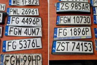 Sprawdź, gdzie odebrać tablice rejestracyjne zgubione w trakcie ulewy