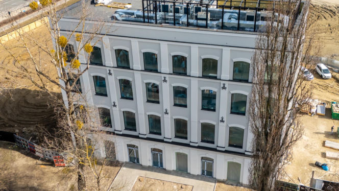 NOHO ONE w Warszawie w budowie