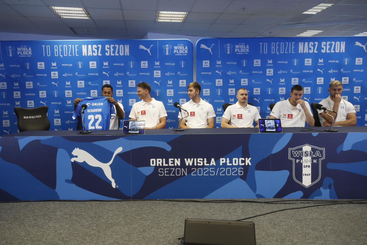 Nowe gwiazdy ORLEN Wisły Płock. Mistrz olimpijski został Nafciarzem
