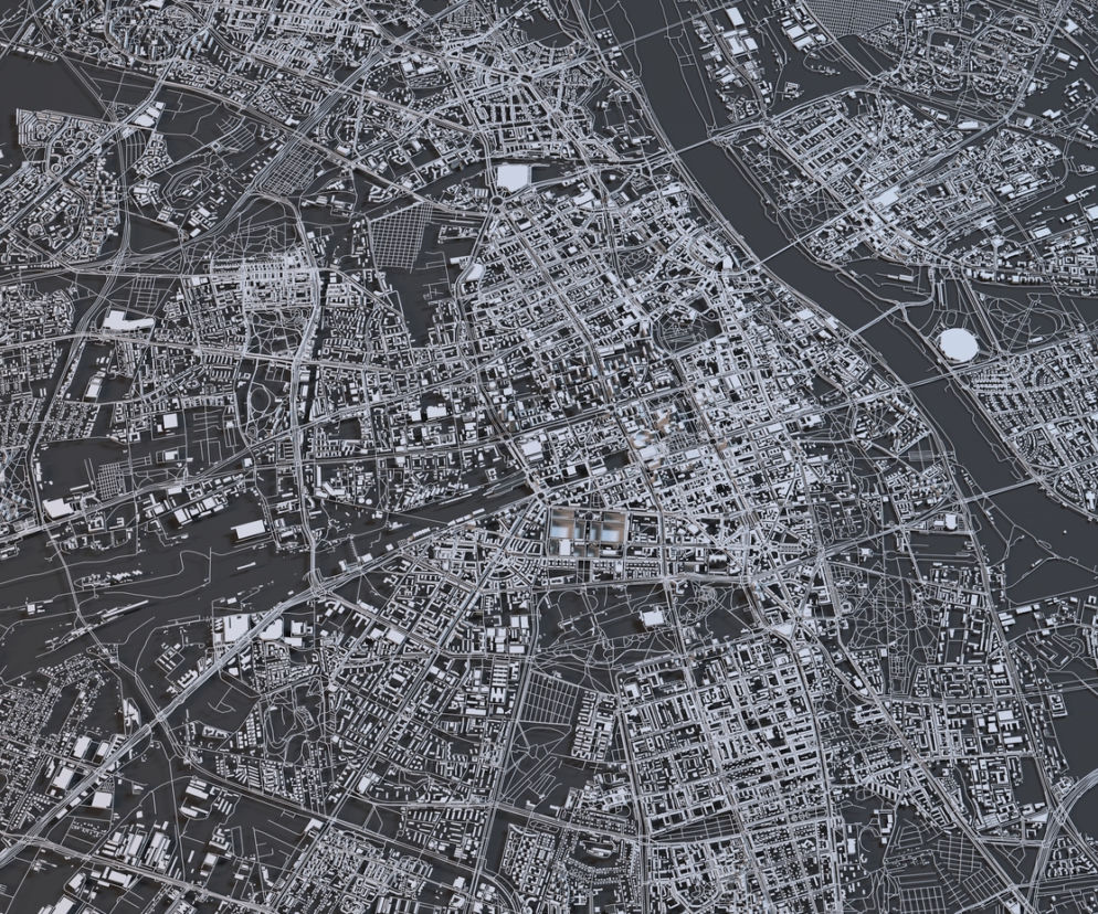 planowanie przestrzenne mapa