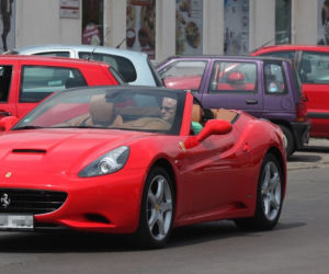 Piotr Misztal jeździ ferrari na poziomki