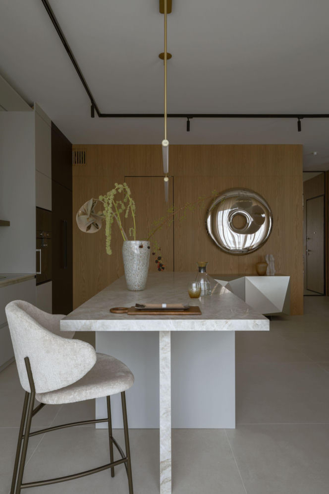 Penthouse w Wilanowie - projekt HOLA Design