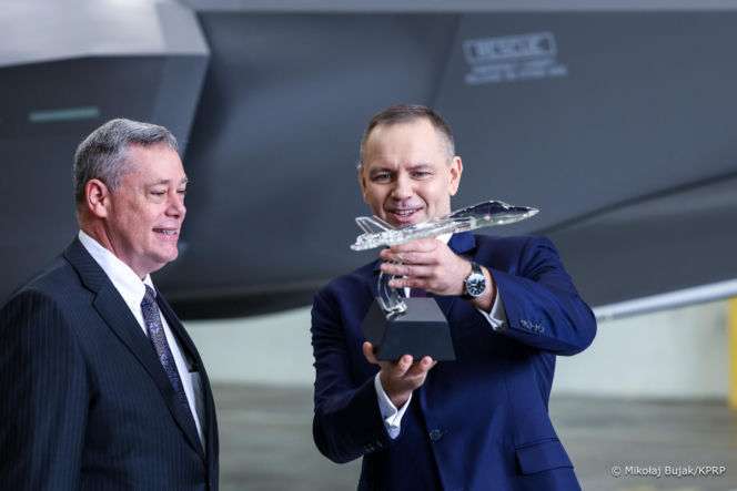 Nawrocki w zakładach Lockheed Martin