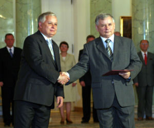 Lech i Jarosław Kaczyńscy
