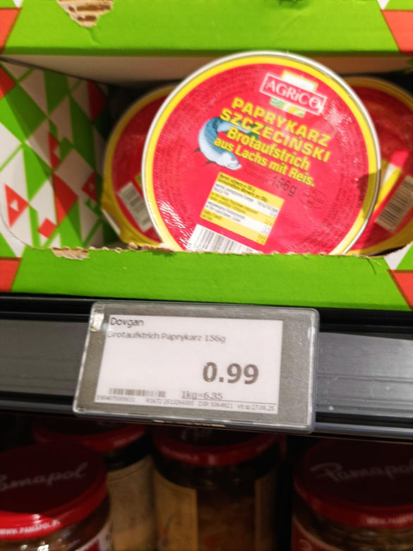 Polskie produkty w niemieckim supermarkecie