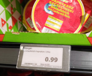 Polskie produkty w niemieckim supermarkecie