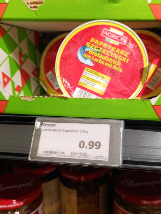 Polskie produkty w niemieckim supermarkecie