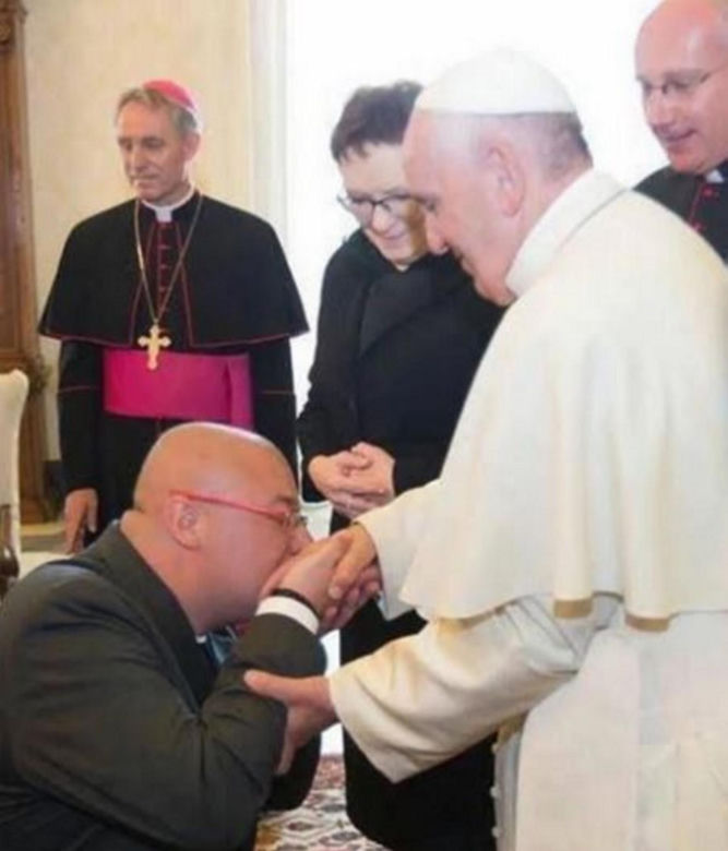 Znani polscy politycy z papieżem Franciszkiem