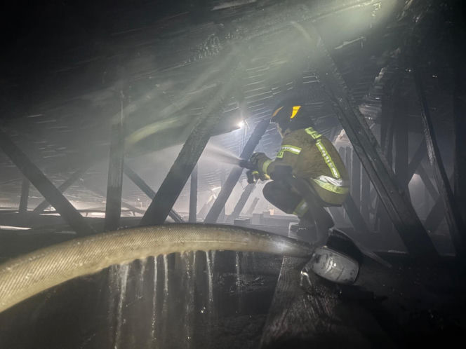 Pożar DPS-u w Szczawnie