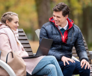 Barwy szczęścia odc. 2020. Kacper ( Jakub Szlachetka), Oliwka (Wiktoria Gąsiewska)