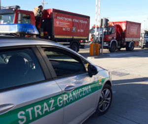 Polska pomoc trafiła na Białoruś. Konwój przekroczył podlaską granicę