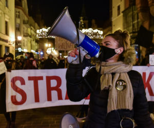 Strajk kobiet w Toruniu - 27-28.01.2021 - zdjęcia z protestów