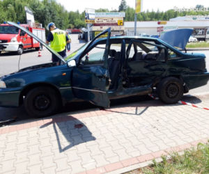 Kolizja Audi i Daewoo. Nie żyje 93-latek