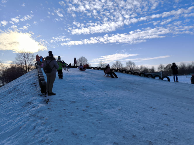 Górka saneczkowa w Klonówcu