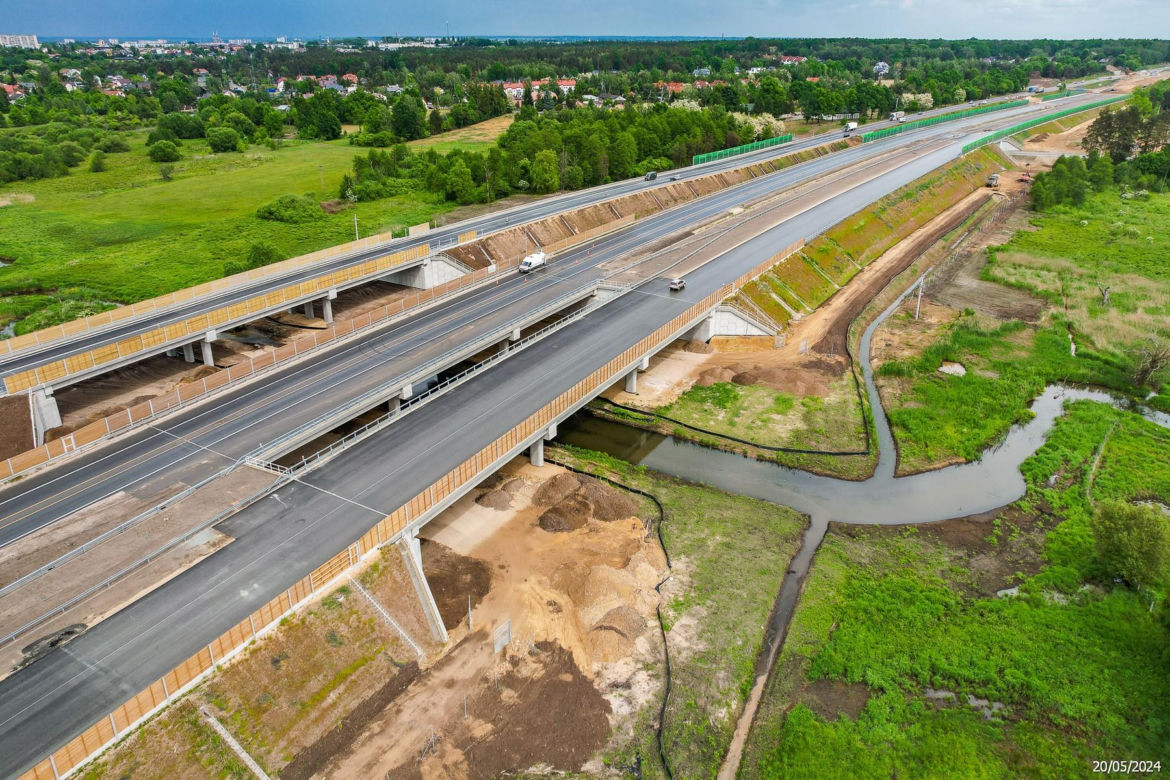 Tak wygląda plac budowy autostrady A2 od węzła Siedlce Zachód do węzła Siedlce Południe 