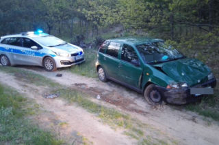 Zmusił policjantów do pościgu. 18-latek nie miał szans w starym Fiacie Punto 