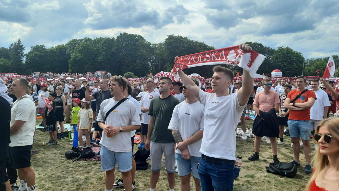 Warszawska Strefa Kibica na Euro 2024 - mecz Polska-Holandia