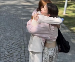 Barwy szczęścia. Katarzyna Zielińska na planie serialu