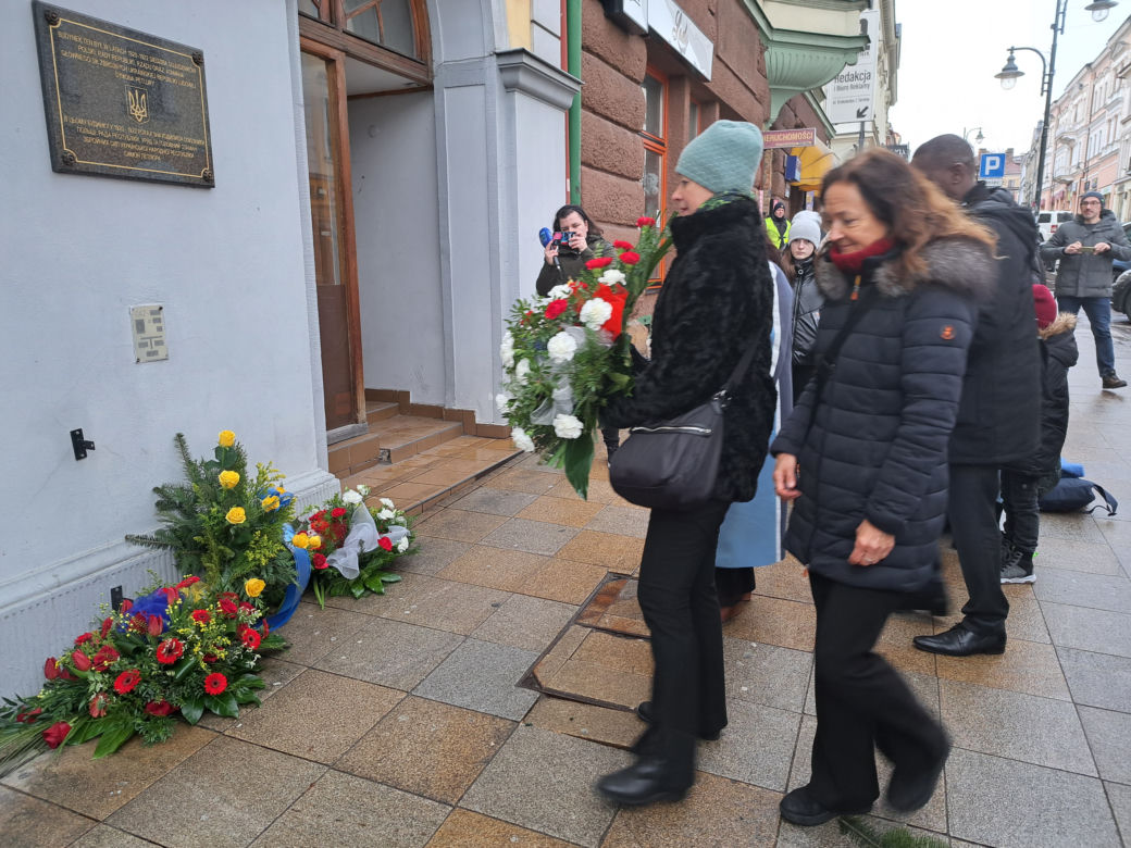Rocznica wybuchu wojny w Ukrainie - uroczystości w Tarnowie