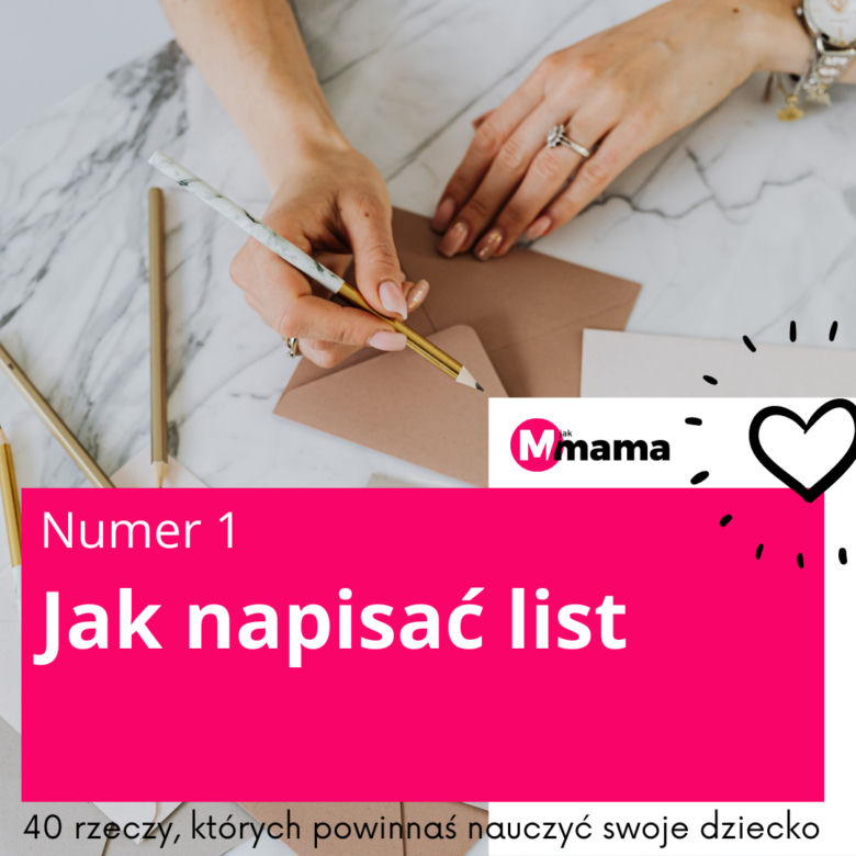 Jak napisać list