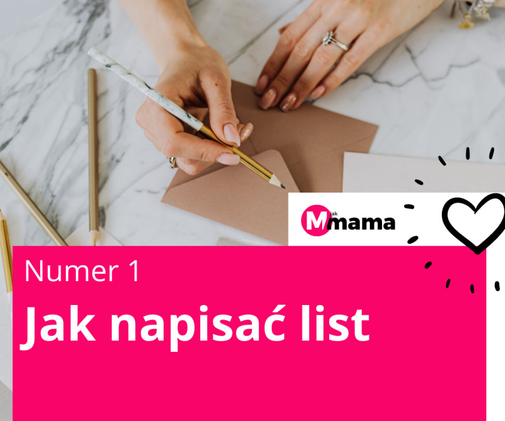 Jak napisać list